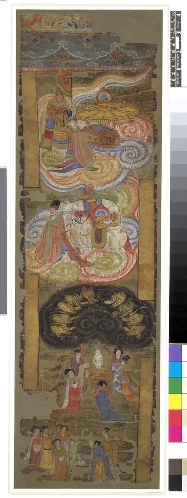 图片[1]-banner; painting; 幡(Chinese); 繪畫(Chinese) BM-1919-0101-0.99-China Archive